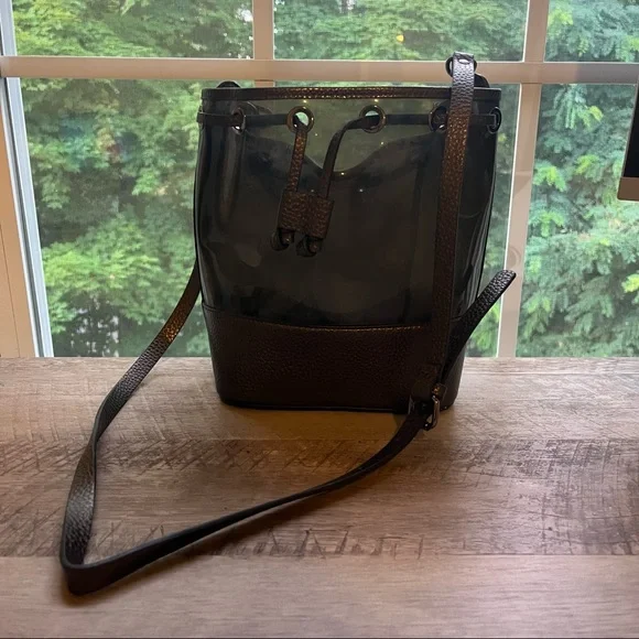 Clear bag zara hot sale